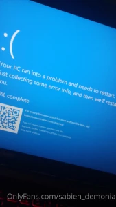 And my laptop crashed so i didn t have chance to save the show