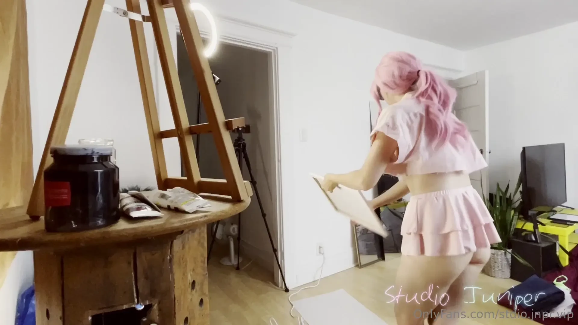 Naughtiest version paint with me painting evening with junie part 3 i 