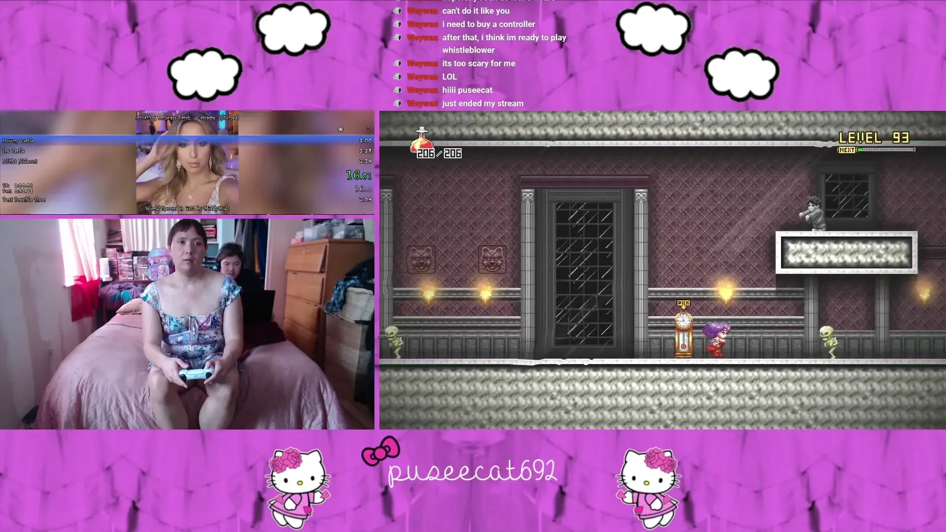 Amazing princess sarah - vampire princess glitched speedrun in 7 20 