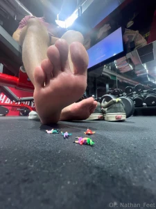 You ever watch someone s life end beneath a wriggling toe no stick