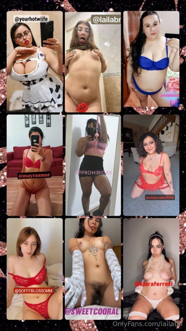 Amp 3 yourhotwiife lailabn andreasweetcandy1vip mayraamor prohibidax 