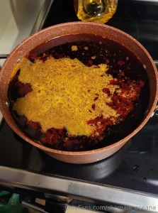 Tried chinese hot pot at home really good but huiiii this soup mix i