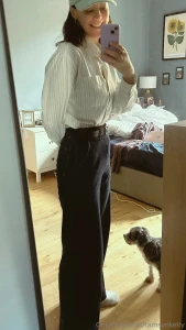 Guys- wearing a cap cause there s actually sun here today it s been so