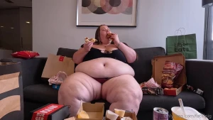 I can t believe how fat i look when i stuff myself with enough food part 3