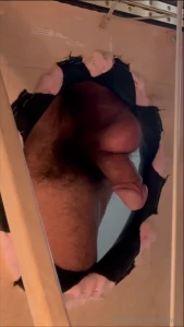 Turned my old massage table into this milking station checking a