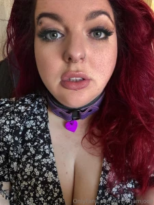 Getting in to a rare submissive state wearing a collar can completely