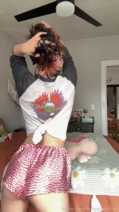 Just thrifted these shorts what you think lgbt nonbinary twerk ass