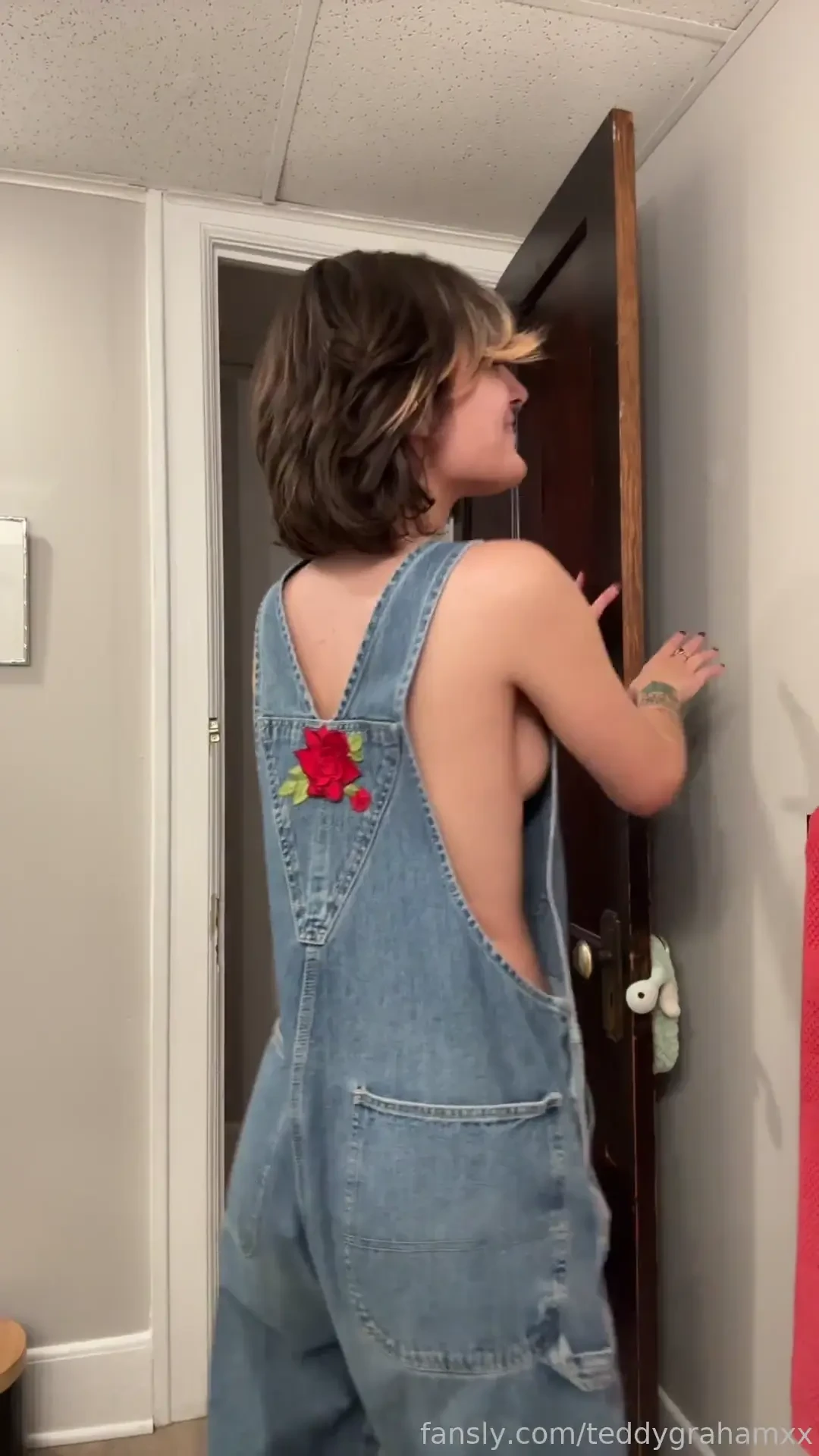 I m really fun at parties queer lgbtq overalls gaspedal dance tease 