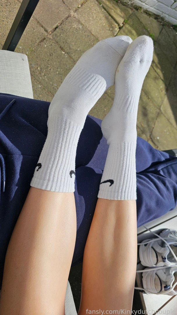 Would you help me clean my sweaty gym feet i would love to go for a part 2 