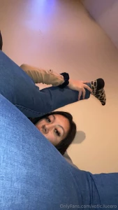 With pants and without