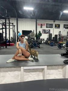My gym kitty says hi