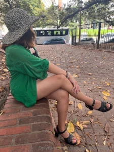 A relaxing day at the park sometimes elegance is about embracing