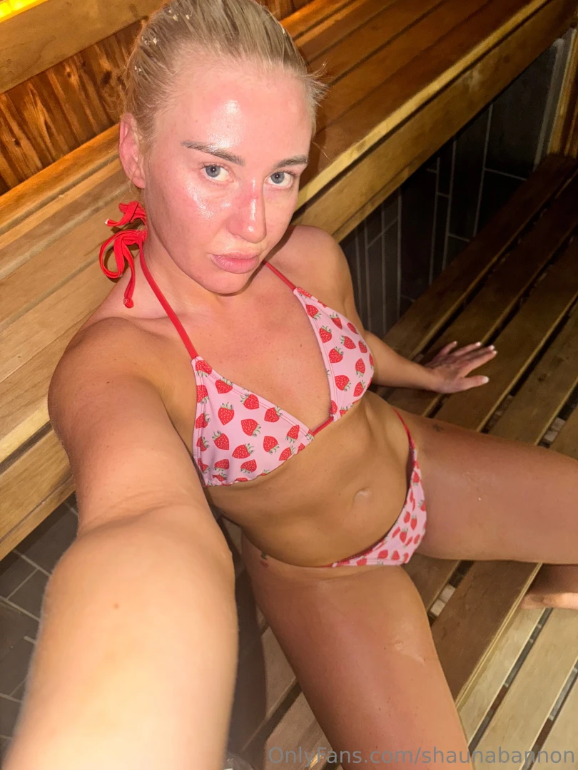 Shauna in the sauna tell me where my fans are from 