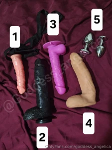 Which one do you want me to use on you