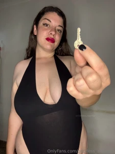 No today you are not allowed to take it off much less enjoy an orgasm