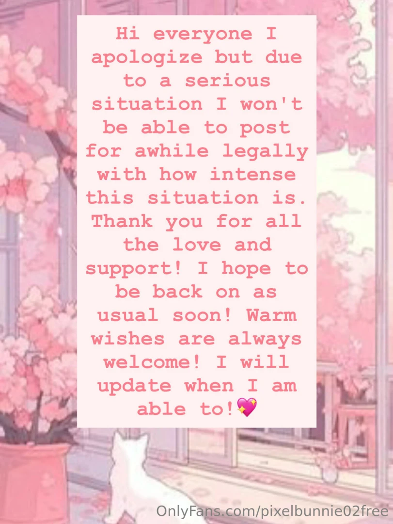 Hi everyone i m not sure if you ve kept up with my insta but i m 