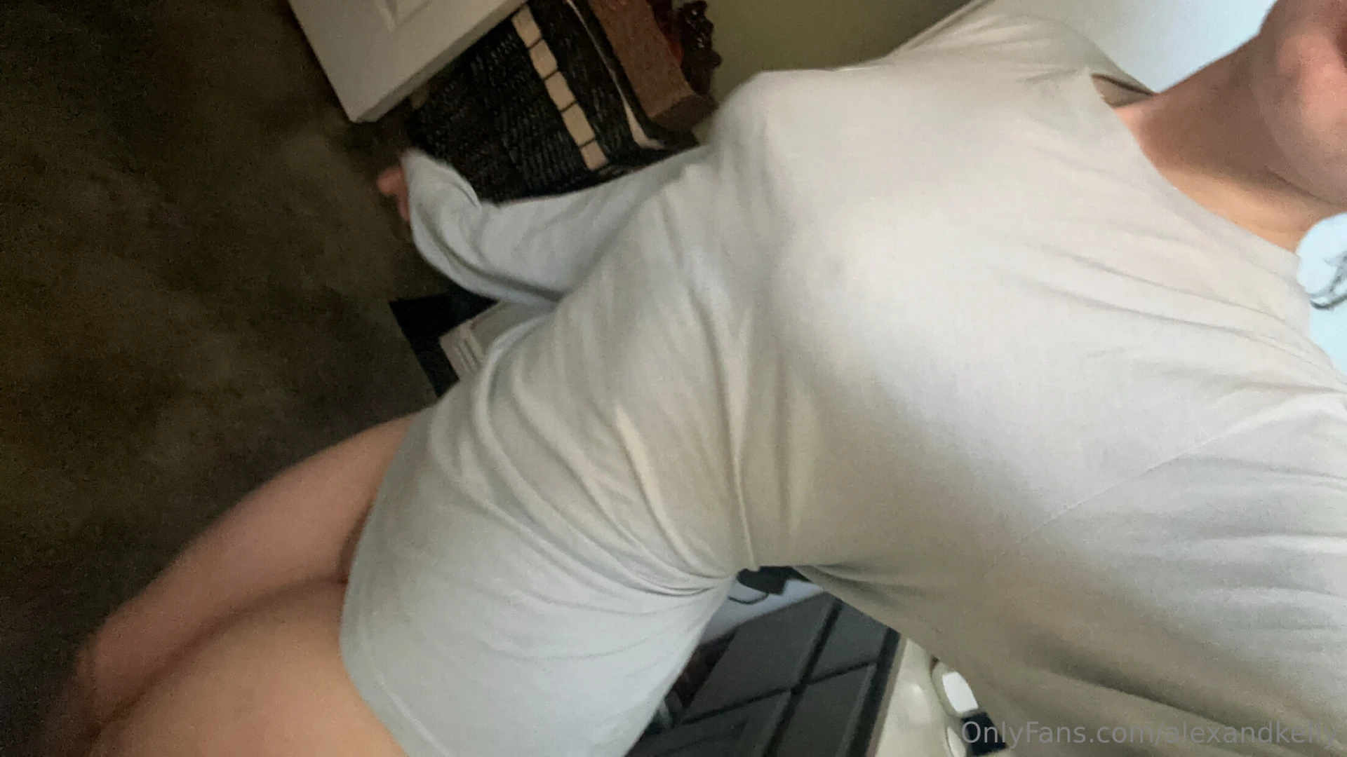 Good morning loves i love wearing hubbys big tshirts how do i look part 1 