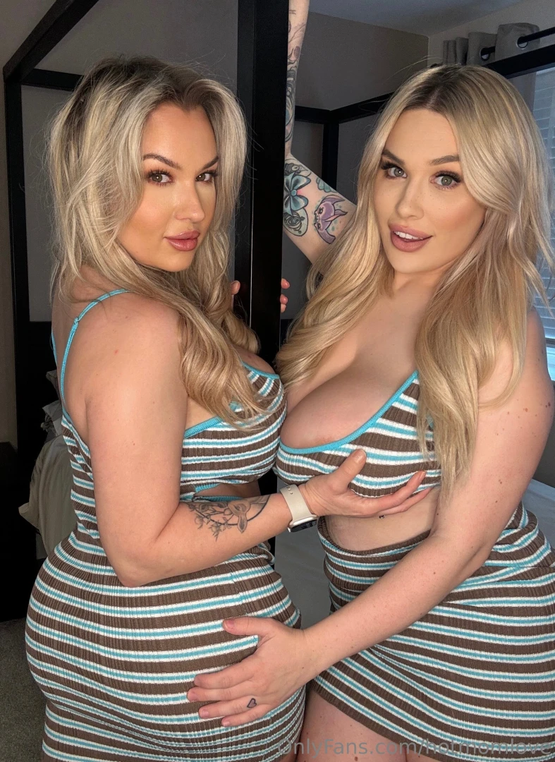 Double the tits double the trouble squeeze em suck em fuck em 