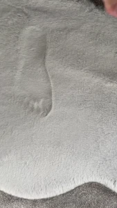 Friday feels my feet are loving the faux rabbit fur rug