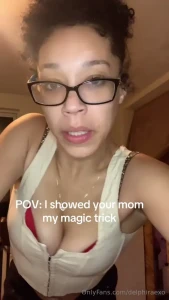 Do you think your mom would approve