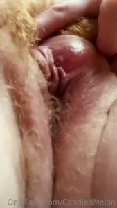 This was supposed to be the after video to show you how wet my pussy