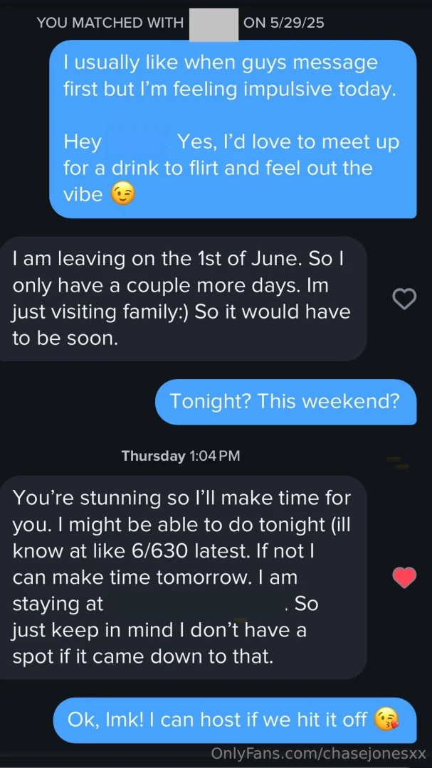 Couch confessional first time ever i ve matched with someone on tinder 