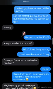 About to change my gym schedule so i can get my new gym crush to part 2