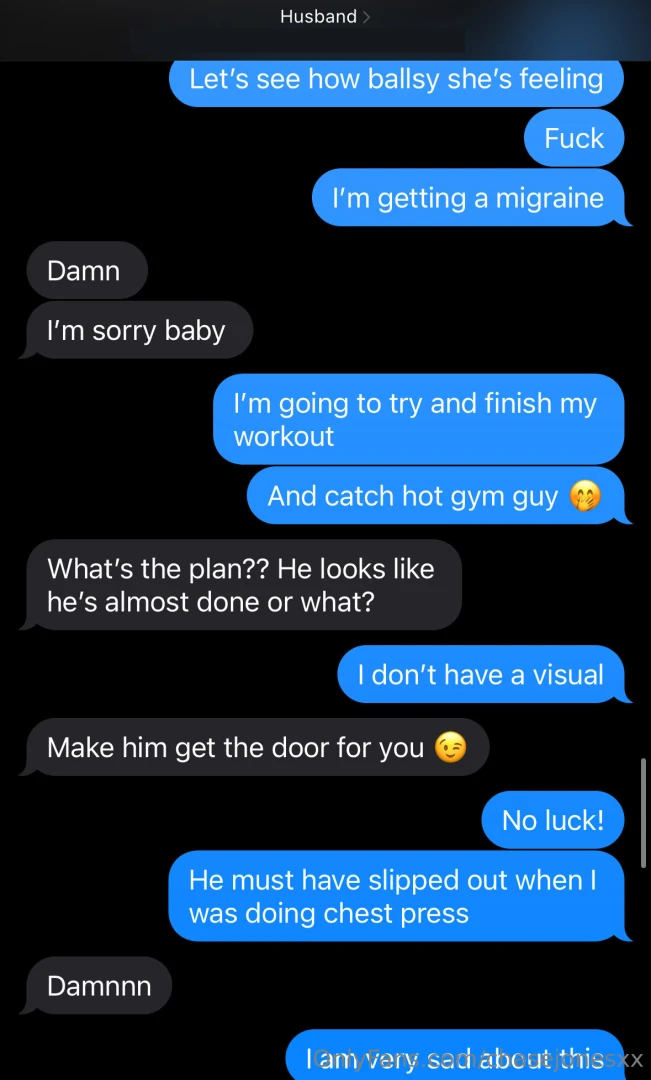 About to change my gym schedule so i can get my new gym crush to part 5 