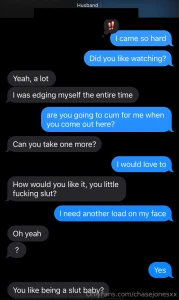 I can t believe these texts between my husband and i whenever i go part 5