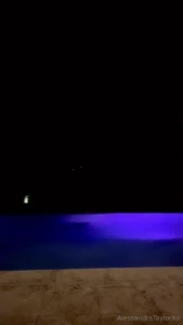 Late night swim in turks amp caicos