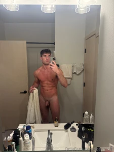 I dropped my towel on accident