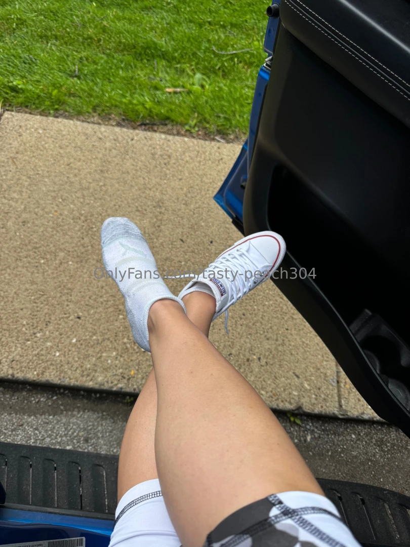 When you accidentally grab your gym shoes instead of your running 