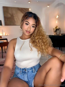 Radiating pure goddess energy