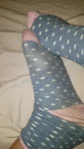 foot-fantasy - Where do you want to cum on my socks and make me wear them of on my 