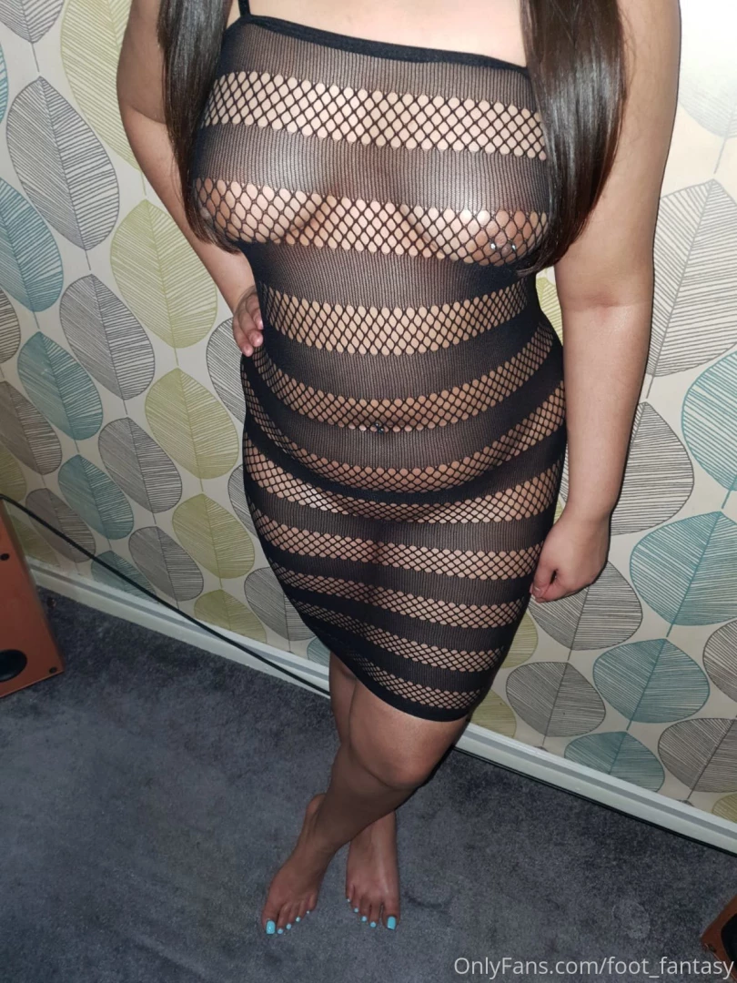 Black fishnet dress part 4 