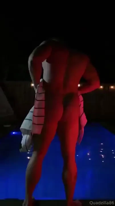 Help me dry off or just sit there and watch 