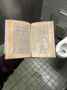 Aftermath of my library adventures today was a great live show