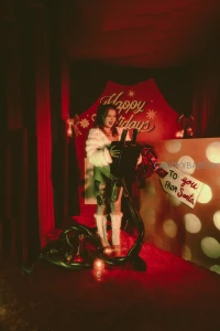 Christmas angel baby