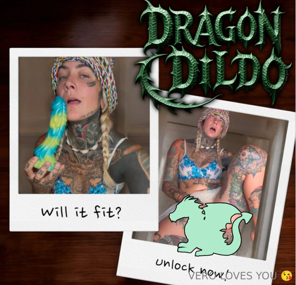 Playing with the biggest dildo i ve ever had do you think it will fit 