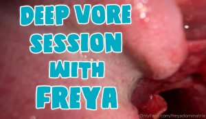 Another tiny has fallen into the clutches of giant freya this time she