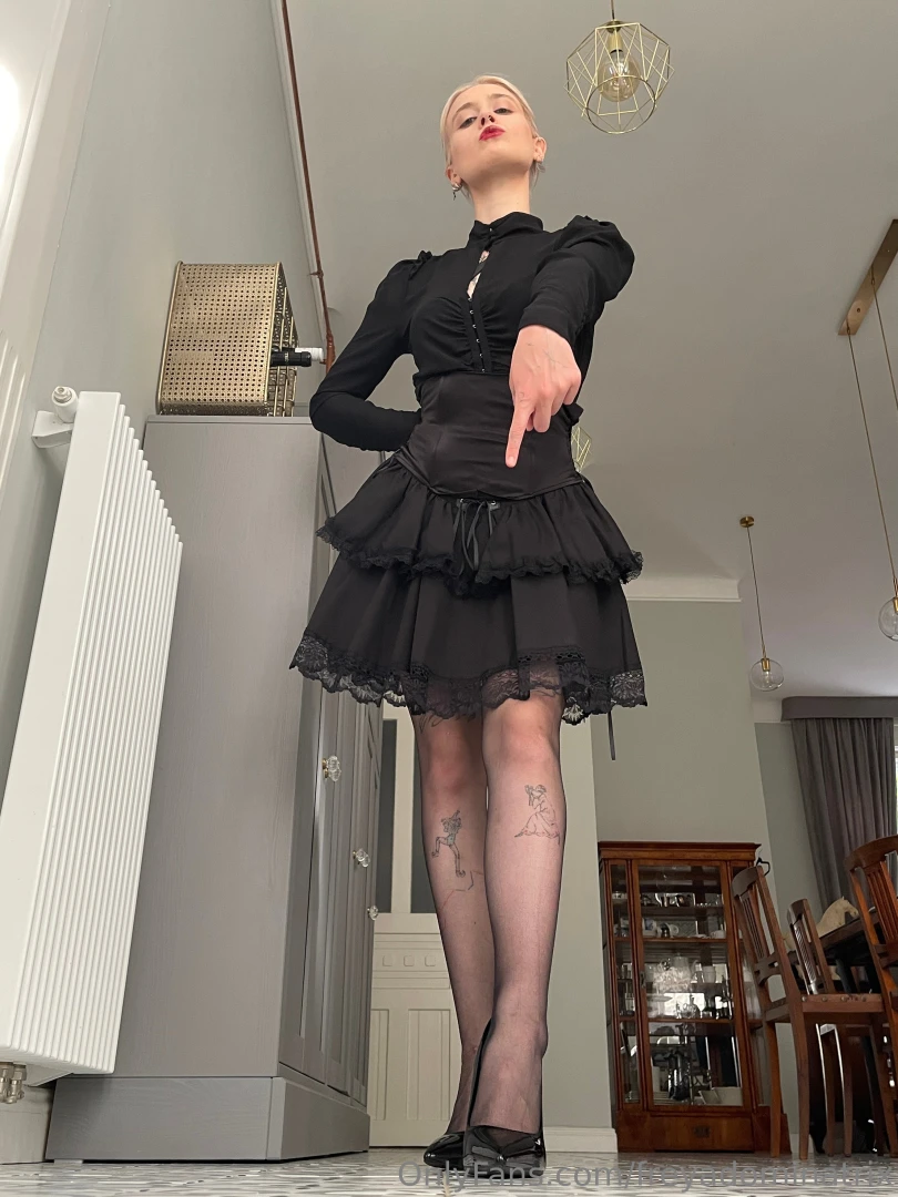 Down on your hands lower that s it crawl to my feet like the worthless 