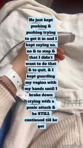 Thank you to everyone who reached out to make sure i m okay i tried to part 1