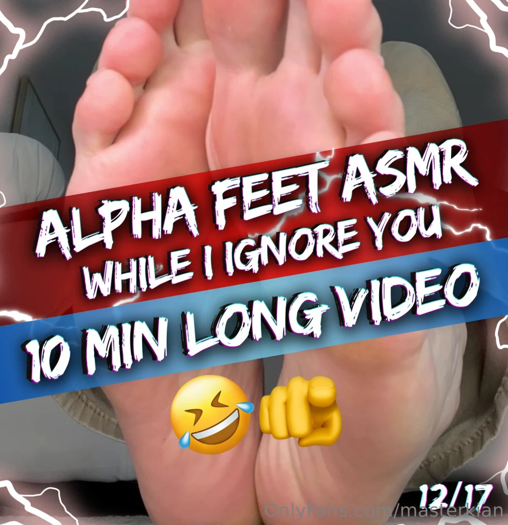 New 10 min long vid of just feet while i fucking ignore you and play 