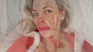 The naughty elf gets promoted rewarded with a cream pie full vid is in