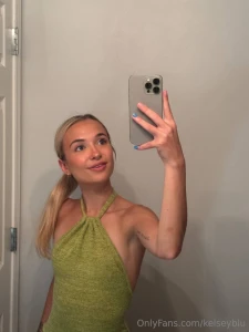 Not tryna be your girl just your problem in green