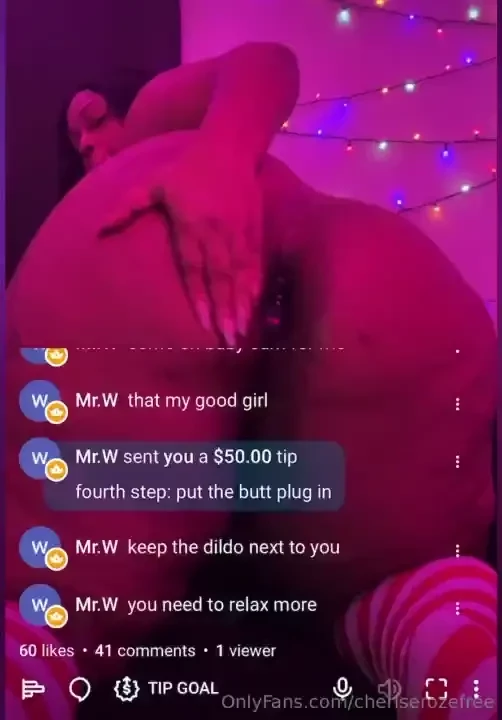 So i did an exxxclusive live yesterday and used a butt plug let s just part 1 