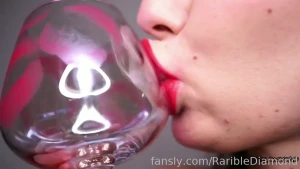Red lipstick marks in this sinful clip i ll be applying a bold red