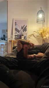 Check your dms for the uncensored c ck couch pic if you make it your