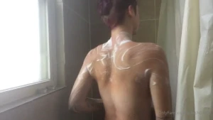 Lil snip from my shower this morning