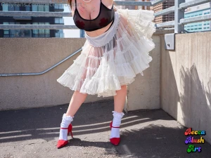 Clowning around downtown super fun photoshoot to promote our next part 4